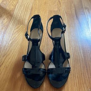 Nine West Patent Leather Sandals